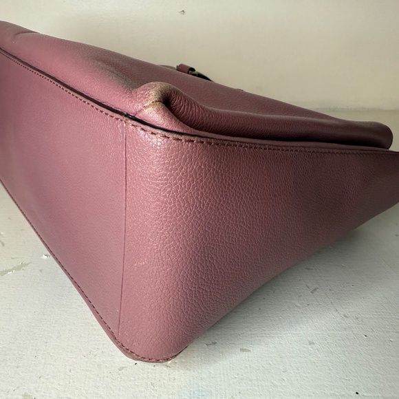 Kate Spade Natasha Lovett Street Purple Satchel Top Handle Purse Handbag - Picture 11 of 15